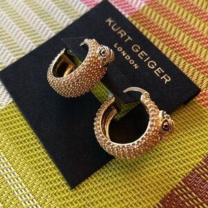 Kurt Geiger eagle Hoop Earrings